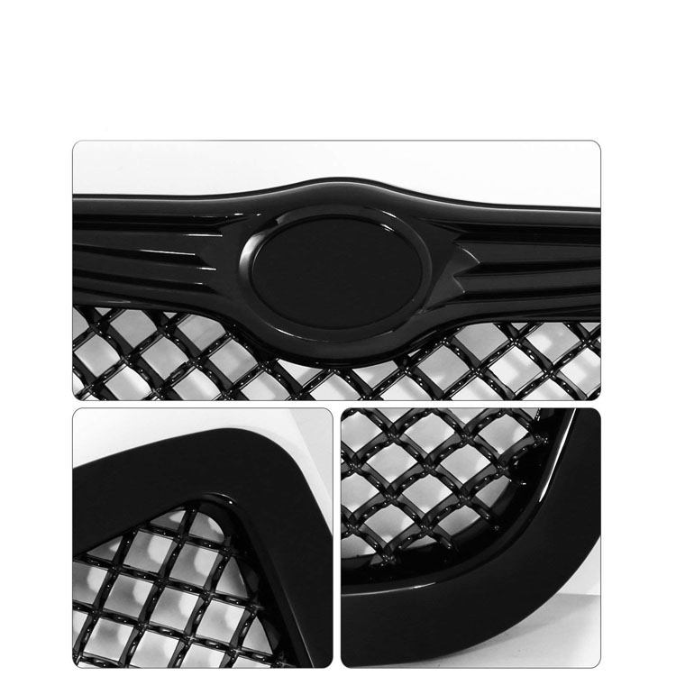 أسود ABS الماس سيارة مش هود الجبهة الوفير مصبغة الشواية لكرايسلر 300 300C 04-10